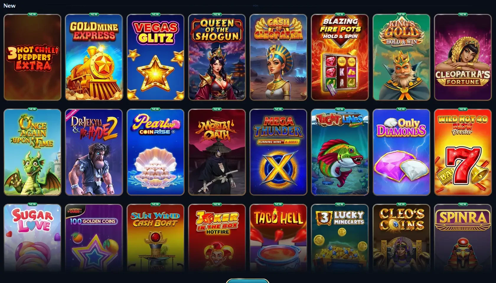 Amazon Slots mobile casino interface on smartphone screen